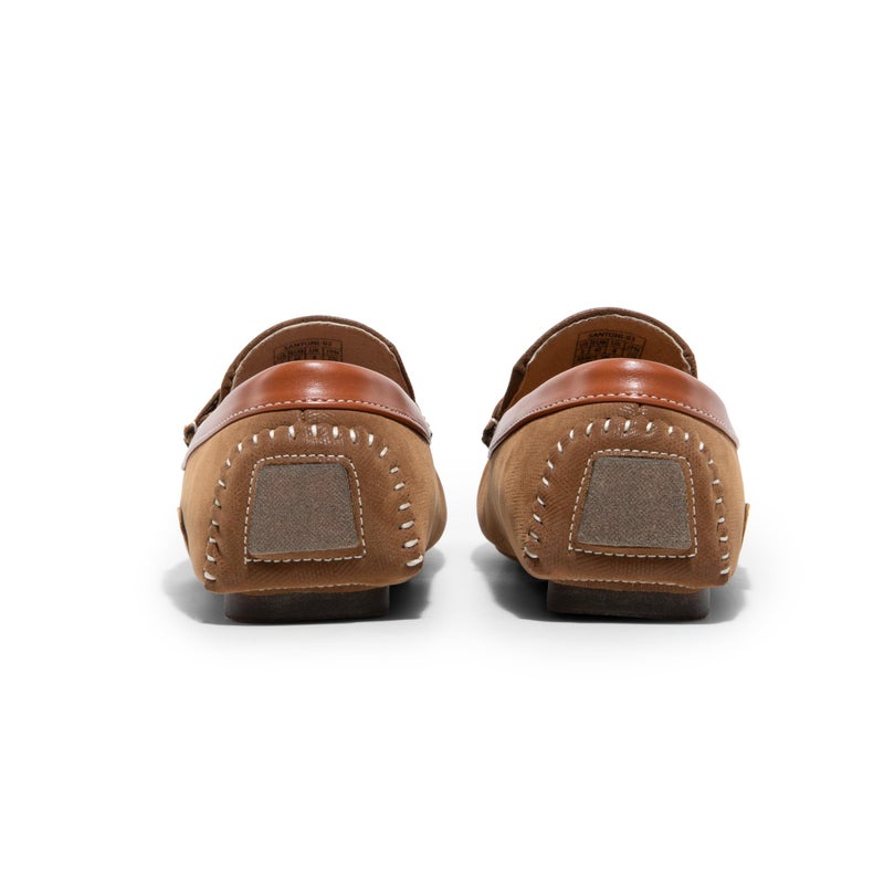 Bruno Marc Men's Driving Penny Loafers Casual Moccasins Shoes,Size 12,Tan - Image 4